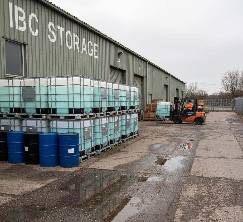 IBC tank inspection process