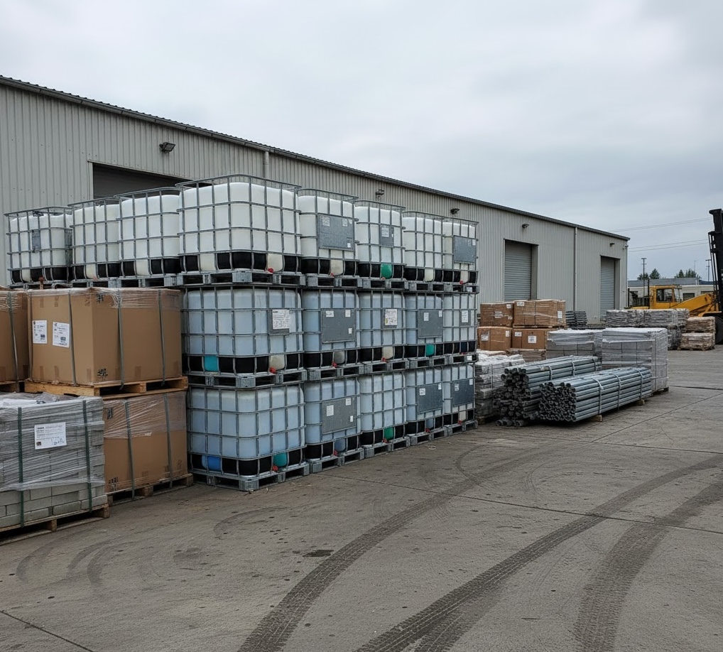 Various IBC tank sizes